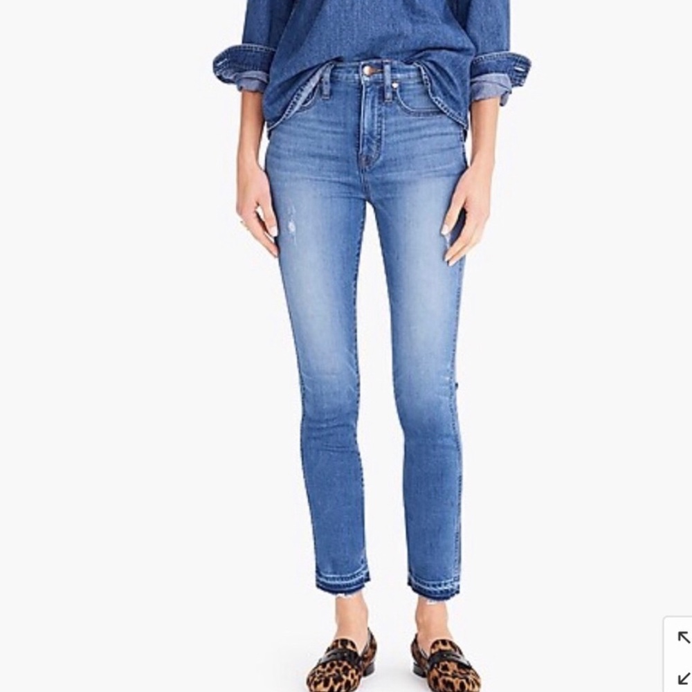 J. Crew Point Sur 10” Hightower Jeans -26